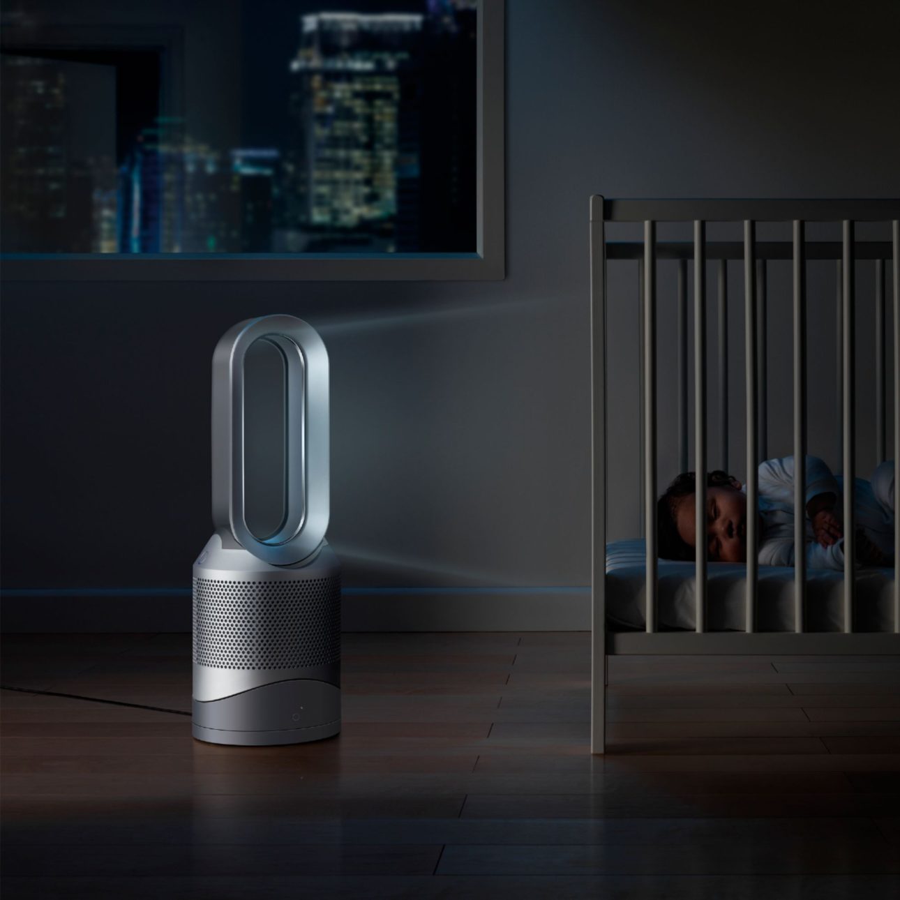 Dyson – HP01 Pure Hot + Cool 800 Sq. Ft Air Purifier, Heater and Fan ...