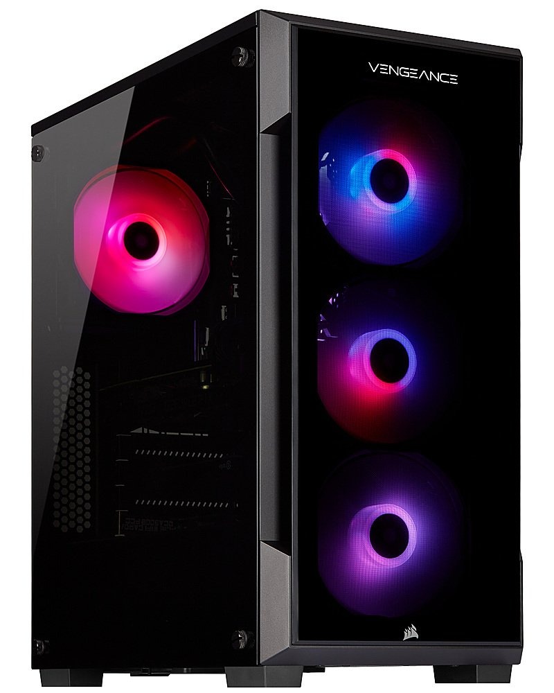 CORSAIR – VENGEANCE a4100 Gaming Desktop – AMD Ryzen 7 3700X – 16GB Mey ...